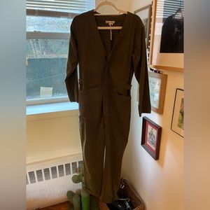 Alex Mills Olive Green Jumpsuit